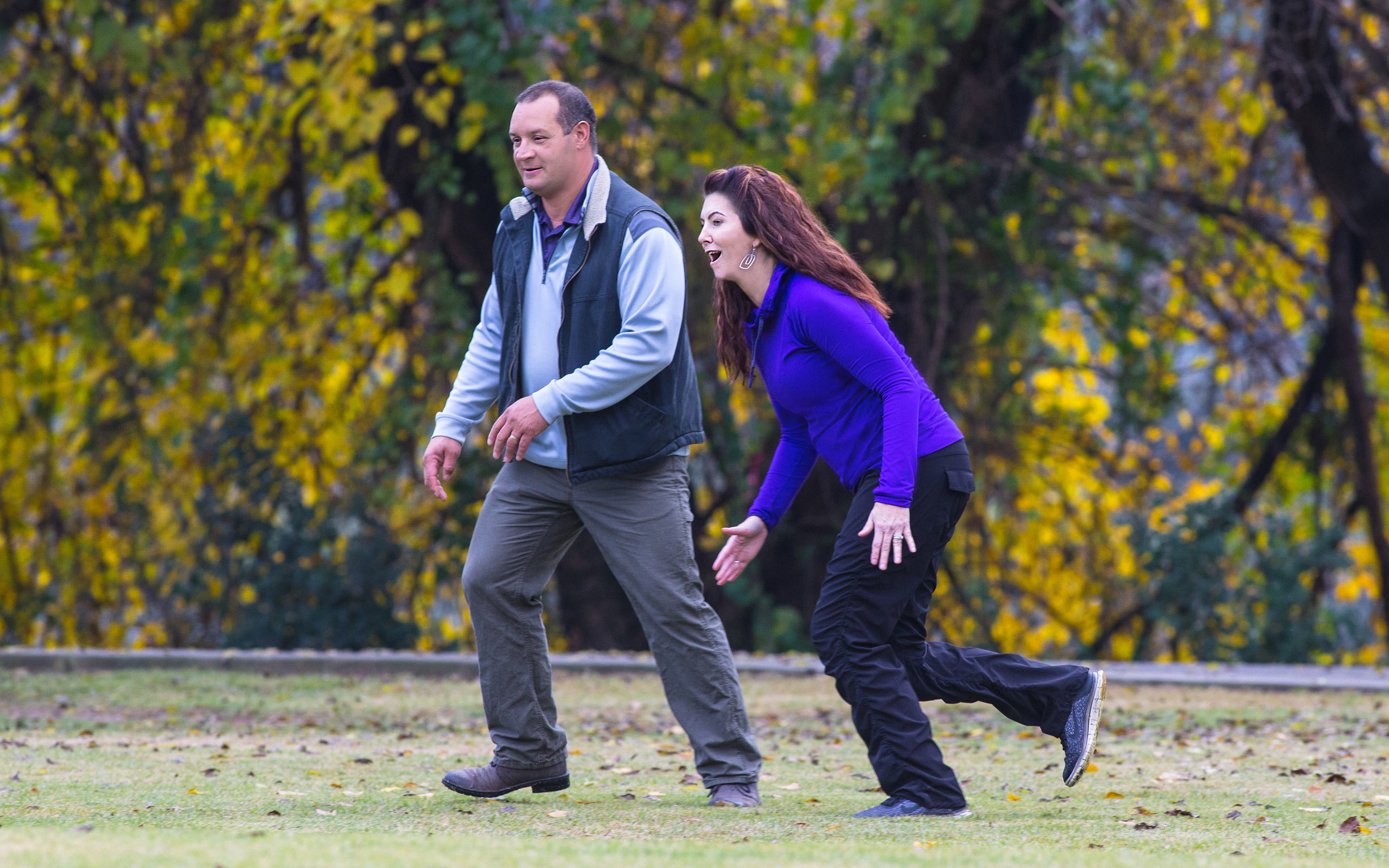 Ruthie, diagnosed with PNH at 28 years old, with her husband